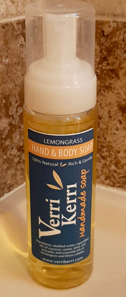 Foaming Soap;  Lemongrass