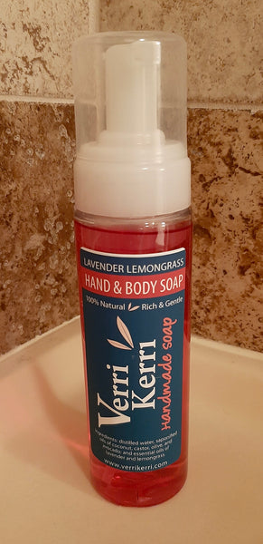 Foaming Soap; Lavender Lemongrass